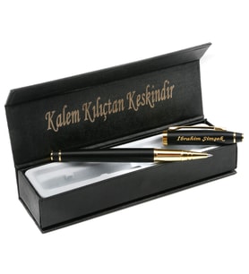 İsme Özel Gold Krom Tükenmez Kalem
