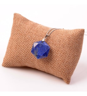 Lapis Lazuli Taşı Kolye - Davut Yıldızı