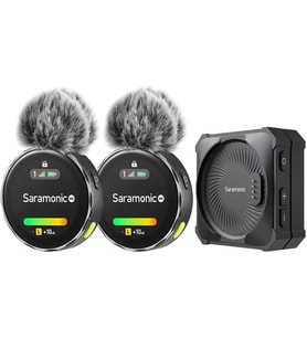 Saramonic Blinkme B2 Kameralar Için Kablosuz Yaka Mikrofonları, Akıllı Telefon Dslr Bilgisayar Gürül (Çok Renkli)