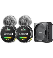 Saramonic Blinkme B2 Kameralar Için Kablosuz Yaka Mikrofonları, Akıllı Telefon Dslr Bilgisayar Gürül (Çok Renkli)