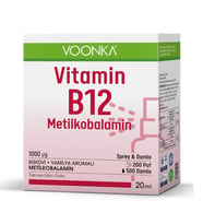 Voonka Vitamin B12 Oral Sprey - Damla 20ml