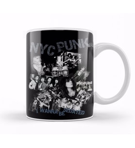 NYC Punk Kupa Bardak Porselen