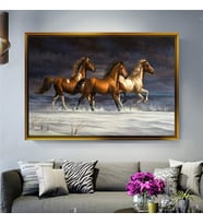 Altın Çerçeveli dekoratif tablo a962 (Gold)