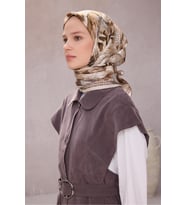 Belli % 100 Twill İpek Eşarp 4216D 84
