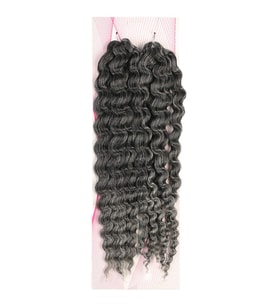 Nice Bulk Afro Su Dalgası / Siyah / Gri Ombreli