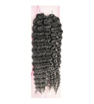 Nice Bulk Afro Su Dalgası / Siyah / Gri Ombreli