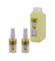 Klasik Limon Kolonyası 1000 ml & 2 x 50 ml Doldurulabilir Çanta Boy  Ferahlatıcı ve Hijyenik Set