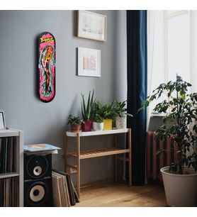 "Balance" Kaykay Duvar Dekoru, Özel Tasarım Dekoratif Kaykay