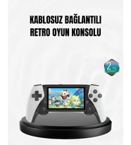 4.3 İnç Ekranlı Oyun Konsolu – 64 Gb Hafızalı, Şarjlı Multimedya Destekli