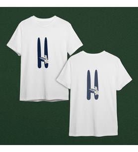 Baş Harf Tasarımlı Tişört Kişiye Özel ( Unisex - Büyük - Çocuk )