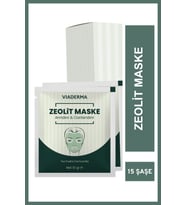 Viaderma Zeolit Maske - Arındırıcı Yüz Maskesi 15 Saşe x 10 gr - Detoks ve Yağ Emici Özellikler