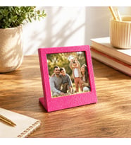 Dekoratif Çerçeve Kişiye Özel Fotoğraflı Küçük Masaüstü