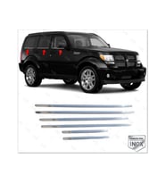 Dodge Nitro Krom Cam Çıtası 6 parça 2006-2012 arası Paslanmaz Çelik