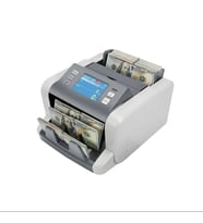 HesapliDepom HL-P80 Karışık Para Sayma Makinesi 6 Ülke Para Birimi TL, USD, EURO,GBP, CHF, RUB