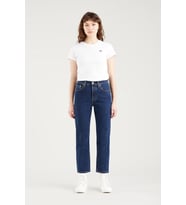 Levi's 501 Crop Kadın Yüksek Bel Koyu Indigo Pantolon - 36200-0179 (Lacivert)