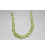 Yeşil Onix (Oniks) Taşı YARIM Dizi 10mm (18cm uzunluğundadır)