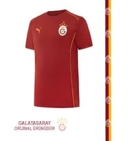 Galatasaray Lisanslı Kırmızı Puma A Takım T-Shirt