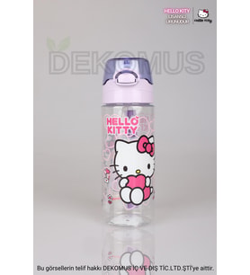 Sezon Yeni Hello Kitty 500 ml Tritan Matara, şık ve dayanıklı tasarım