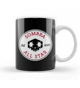 Sombra Overwatch All Star Converse Kupa Bardak Porselen