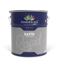 Pamukkale 1472 Rapid Endüstriyel Boya 30-40 Gloss 15 Kg Taksi Sarı Ral 1003