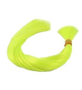 Mulvxprk  Prk02 Neon Sarı Renkli Sentetik Boğum Saç - 1Kg (Mulvix)
