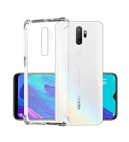 Oppo A9 2020 Uyumlu Kılıf Zore Nitro Anti Shock Silikon (Renksiz)