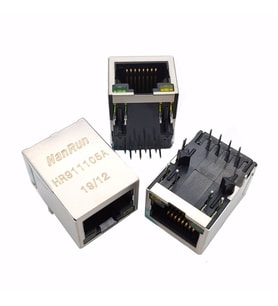 Trafolu RJ45 HR911105A Ethernet Bağlantı Soketi