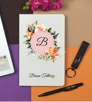 Kişiye Özel Defter Kalem Anahtarlık Hediye Seti, Hediye Paketinde