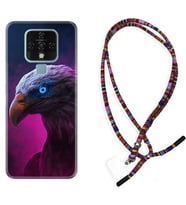 Tecno Camon 16 18P Pova Kılıf Boyun Asklı Rasta Silikon Kartal 1622