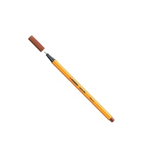 Stabilo Keçe Uçlu İnce Kalem 88 Point 0.4 MM Kan Kırmızısı 88/38 (10 Lu Paket) (Karışık)