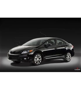 Honda Civic Kapı Koruma Çıtası Krom 2012-2016