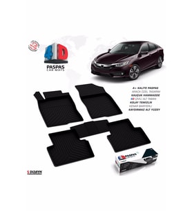 HONDA CİVİC 2016 2017 2018 2019 2020 MODEL 4D HAVUZLU PASPAS S-DİZAYN