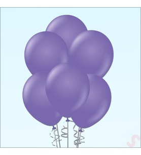 Mor Pastel Balon, 30cm x 10 Adet