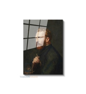 Dikey Cam Tablo Salon Duvar Tablosu Dikey Cam Vangogh 139 Yeni Ev Hediyesi Ofis Tablosu