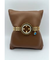 Arnes Jewelry Çelik Çeyrek Altın Takılabilen Kelepçe
