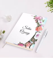 BK Gift Kişiye Özel İsimli Çerçeveli Defter Kalem Seti-7