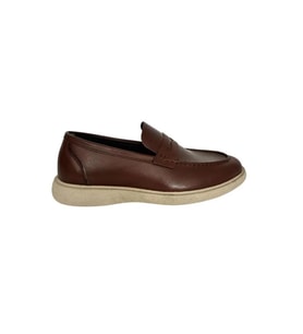 887 2571 ERKEK HAKİKİ DERİ LOAFER AYAKKABI