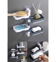 4 Katlı Pratik Katmanlı Banyo Organizer Standı Fonksiyonel Banyo Düzeni