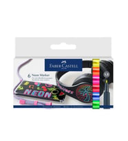 Faber-Castell Neon Markör 6Lı Set 5040160806000
