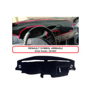 Renault Symbol Airbagli Torpido Koruması / Halısı / Örtüsü