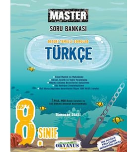 8. Sınıf Türkçe Master Soru Bankası Okyanus Yayınları