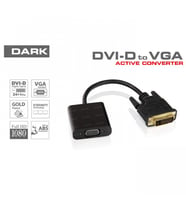 DARK DARK DK-HD-ADVIDXVGA DVI-I (E)-VGA (D) Görüntü Adaptörü Siyah