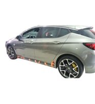 Opel Astra K 2016 Sonrası Opc Yan Marşpiyel Seti (Plastik)