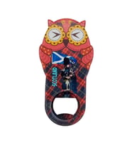 İskoçya Temalı Baykuş Magnet Kapak Açacak (Karışık)