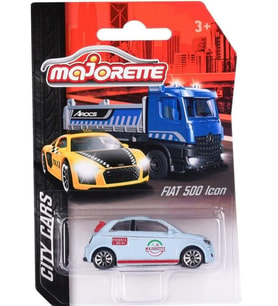 Majorette City Cars Fiat 500 icon (Çok Renkli)