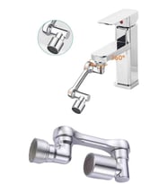 Dönebilen Musluk Başlığı Akrobat Mutfak Banyo Musluk Ucu Başlığı Oynar Başlıklı