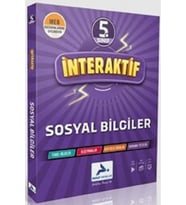 paraf yayınları Paraf Yayınları 5. Sınıf İnteraktif Sosyal Bilgiler Soru Kütüphanesi (Çok Renkli)
