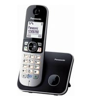 Panasonic Dect Telefon KX-TG6811 (Elektrik Kesintisinde Konuşabilme) SIYAH