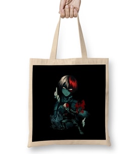 Shoto Todoroki Shoto Skill Bez Çanta Uzun Saplı