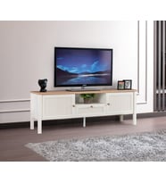 ALAÇATI TV ÜNİTESİ SEHPASI (Beyaz - Ceviz)